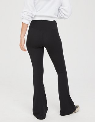 OFFLINE By Aerie Real Me High Waisted Ruched Flare Legging