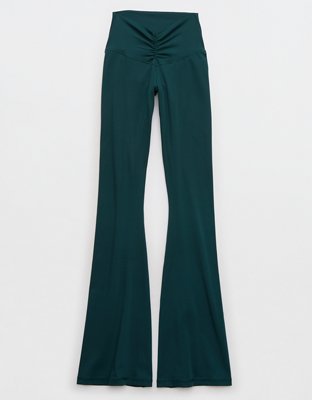 Женские брюки Aerie OFFLINE By Aerie Real Me High Waisted Ruched Flare Legging — фото 3