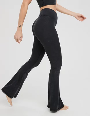 OFFLINE By Aerie Real Me Double Crossover Flare Legging