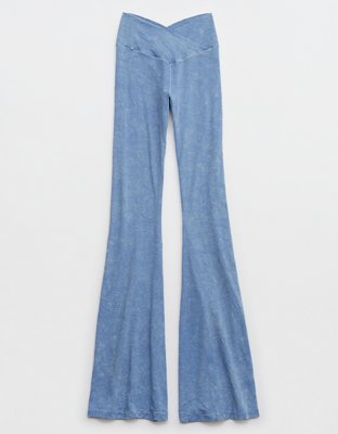 OFFLINE By Aerie Real Me Double Crossover Flare Legging