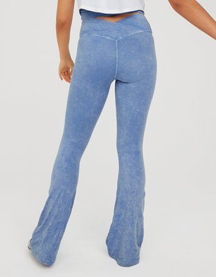 OFFLINE By Aerie Real Me Double Crossover Flare Legging