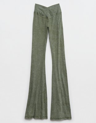 OFFLINE By Aerie Real Me Double Crossover Flare Legging