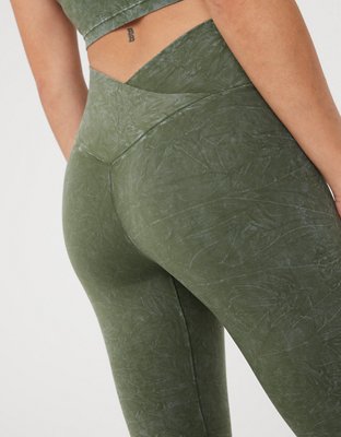 OFFLINE By Aerie Real Me Double Crossover Flare Legging