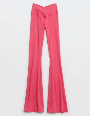 OFFLINE By Aerie Real Me Double Crossover Flare Legging