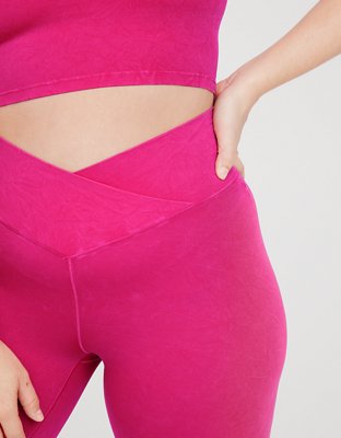 Женские брюки Aerie OFFLINE By Aerie Real Me Double Crossover Flare Legging — фото 3