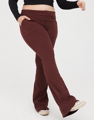 aerie, Pants & Jumpsuits, Aerie Fleece Lined Leggings With Pockets