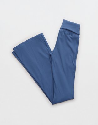 OFFLINE By Aerie Ribbed Pocket Foldover Flare Legging