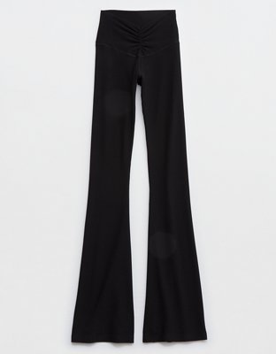 ruched flare pants aerie｜TikTok Search