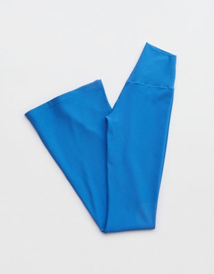 OFFLINE By Aerie Real Me Waffle High Waisted Ruched Flare Legging