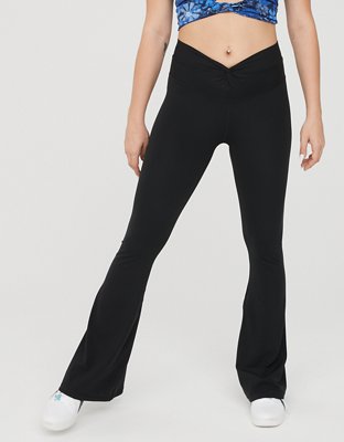OFFLINE By Aerie Real Me Crossover Wrap Flare Legging
