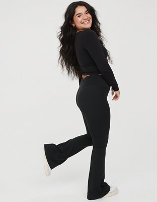 OFFLINE By Aerie Real Me Double Crossover Flare Legging