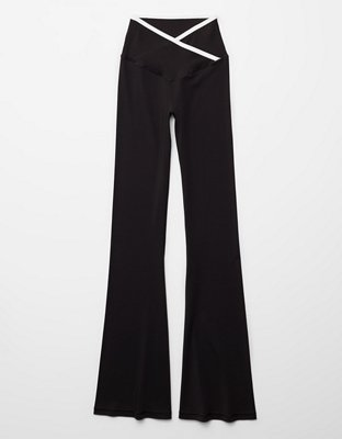 OFFLINE By Aerie Real Me High Waisted Crossover Flare Legging