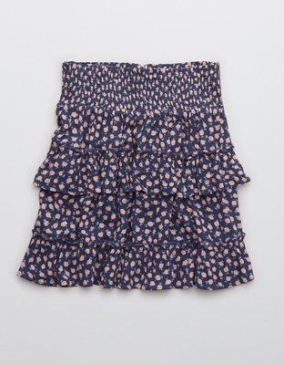 Aerie Ruffle Mini Skirt