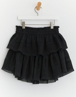 Aerie Rock 'n' Ruffle Mini Skirt