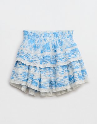 Aerie Rock 'n' Ruffle Mini Skirt