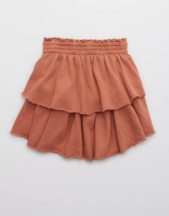 Aerie Weekend Ruffle Mini Skirt