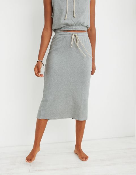 Женские юбки Aerie Fleece Midi Skirt