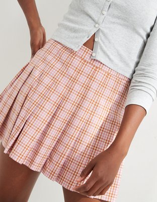 Aerie Class Act Pleated Skirt