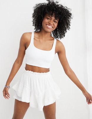 Aerie Rock 'n' Ruffle Skort