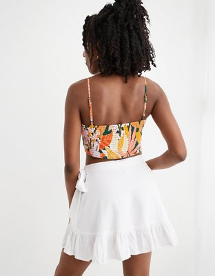 Aerie Wrap Mini Skirt