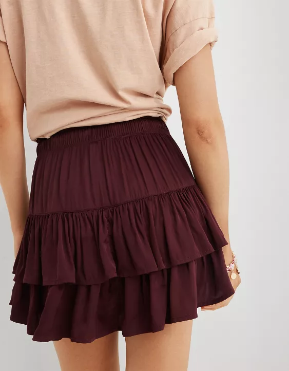 Aerie Sweet 'N' Silky Mini Skirt