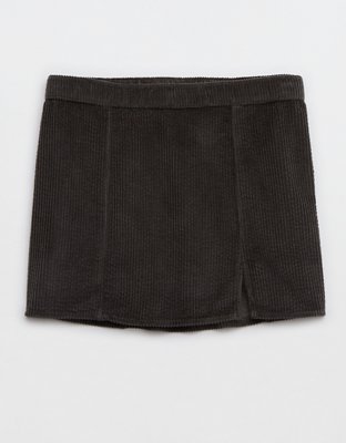 Aerie Corduroy Micro Mini Skirt