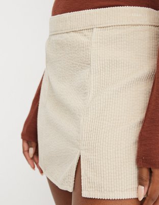 Aerie Corduroy Micro Mini Skirt