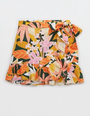 Женские юбки Aerie Wrap Mini Skirt — фото 4