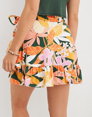 Женские юбки Aerie Wrap Mini Skirt — фото 3