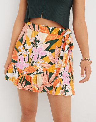Женские юбки Aerie Wrap Mini Skirt — фото 2