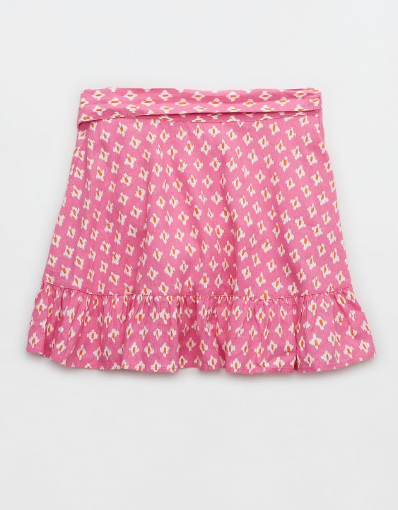Aerie Wrap Mini Skirt