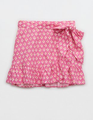 Aerie Wrap Mini Skirt