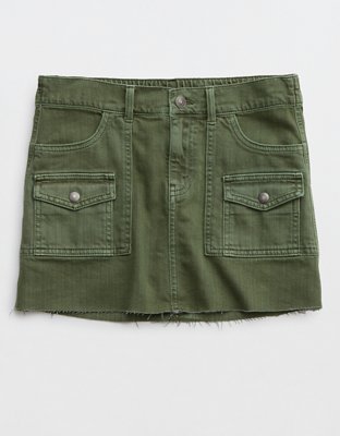 Женские юбки Aerie Cargo Micro Mini Skirt — фото 2