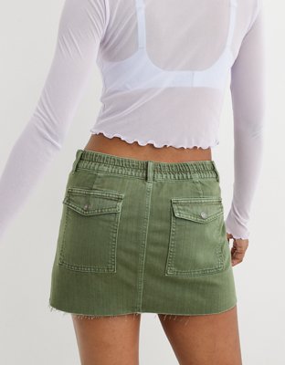 Женские юбки Aerie Cargo Micro Mini Skirt — фото 5