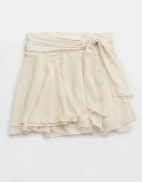 Aerie Chiffon Wrap Skirt