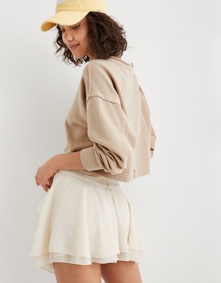 Aerie Chiffon Wrap Skirt