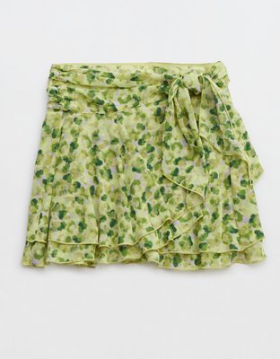 Aerie Chiffon Wrap Skirt