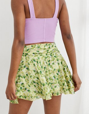 Aerie Chiffon Wrap Skirt