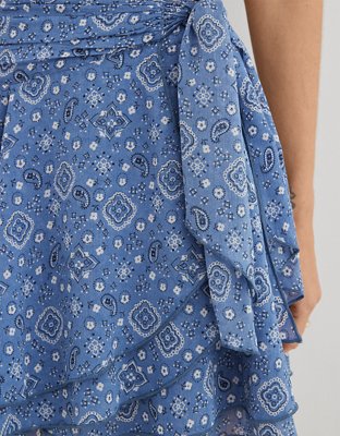 Aerie Chiffon Wrap Skirt