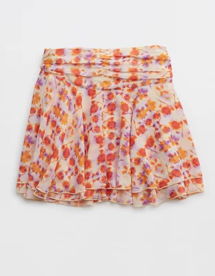 Aerie Chiffon Wrap Skirt