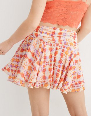 Aerie Chiffon Wrap Skirt