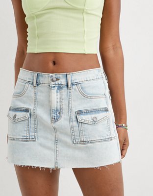 Aerie Cargo Micro Mini Skirt