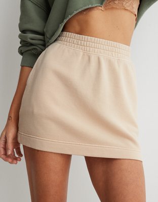 Aerie Fleece Mini Skirt