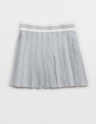 Aerie Pleated Sweater Mini Skirt