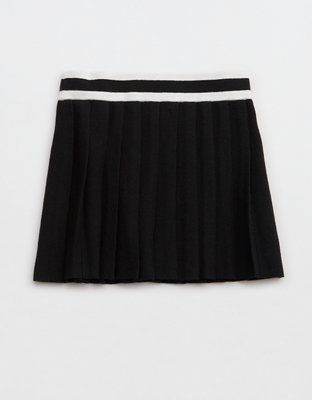 Aerie Pleated Sweater Mini Skirt