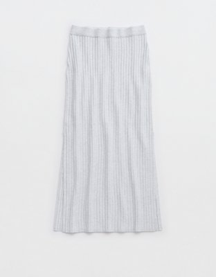 Aerie Late Night Midi Skirt