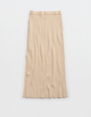 Aerie Late Night Midi Skirt