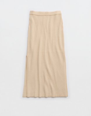 Aerie Late Night Midi Skirt