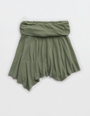 Aerie Foldover Mini Skirt
