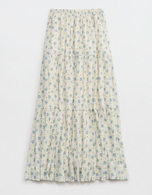 Aerie Tiered Maxi Skirt